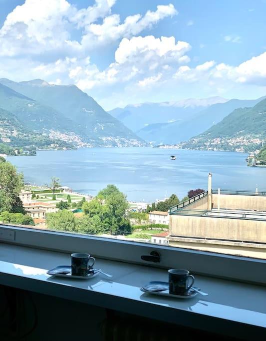 Look Giovane Per Una Casa Vista Lago Côme Esterno foto